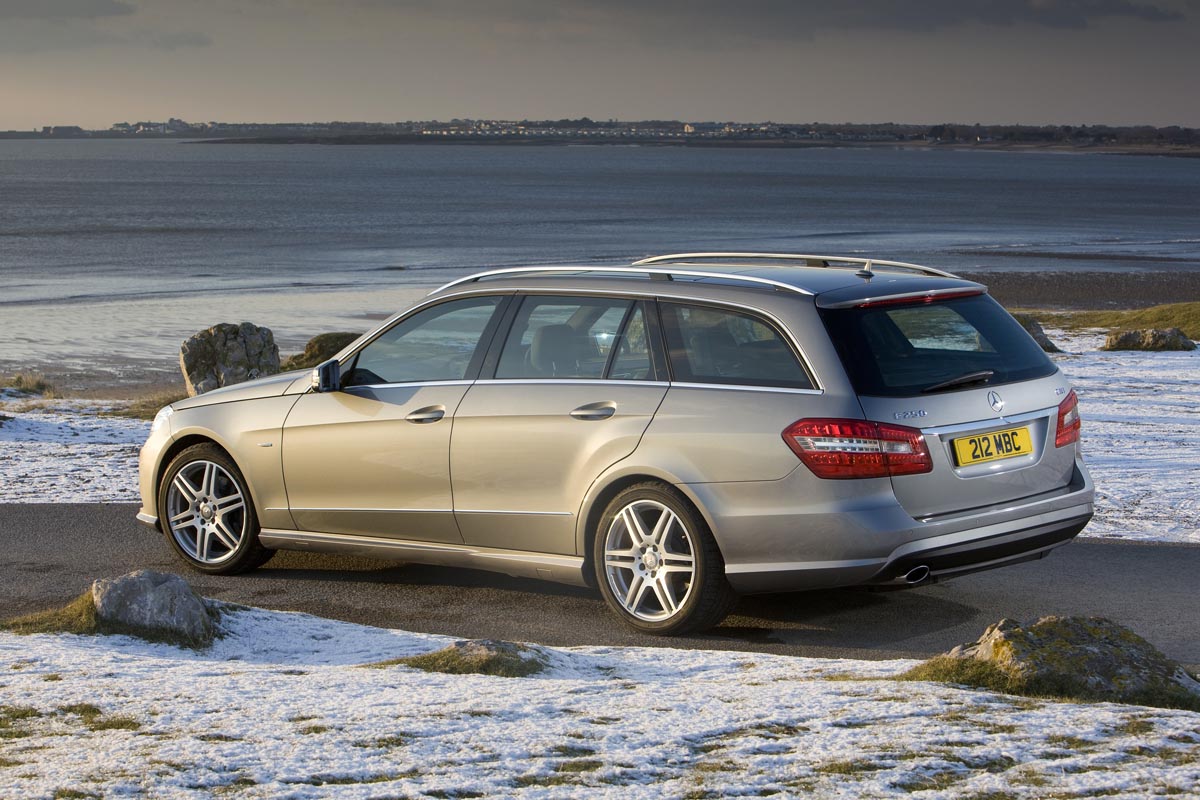 Mercedes E-Class estate rear static