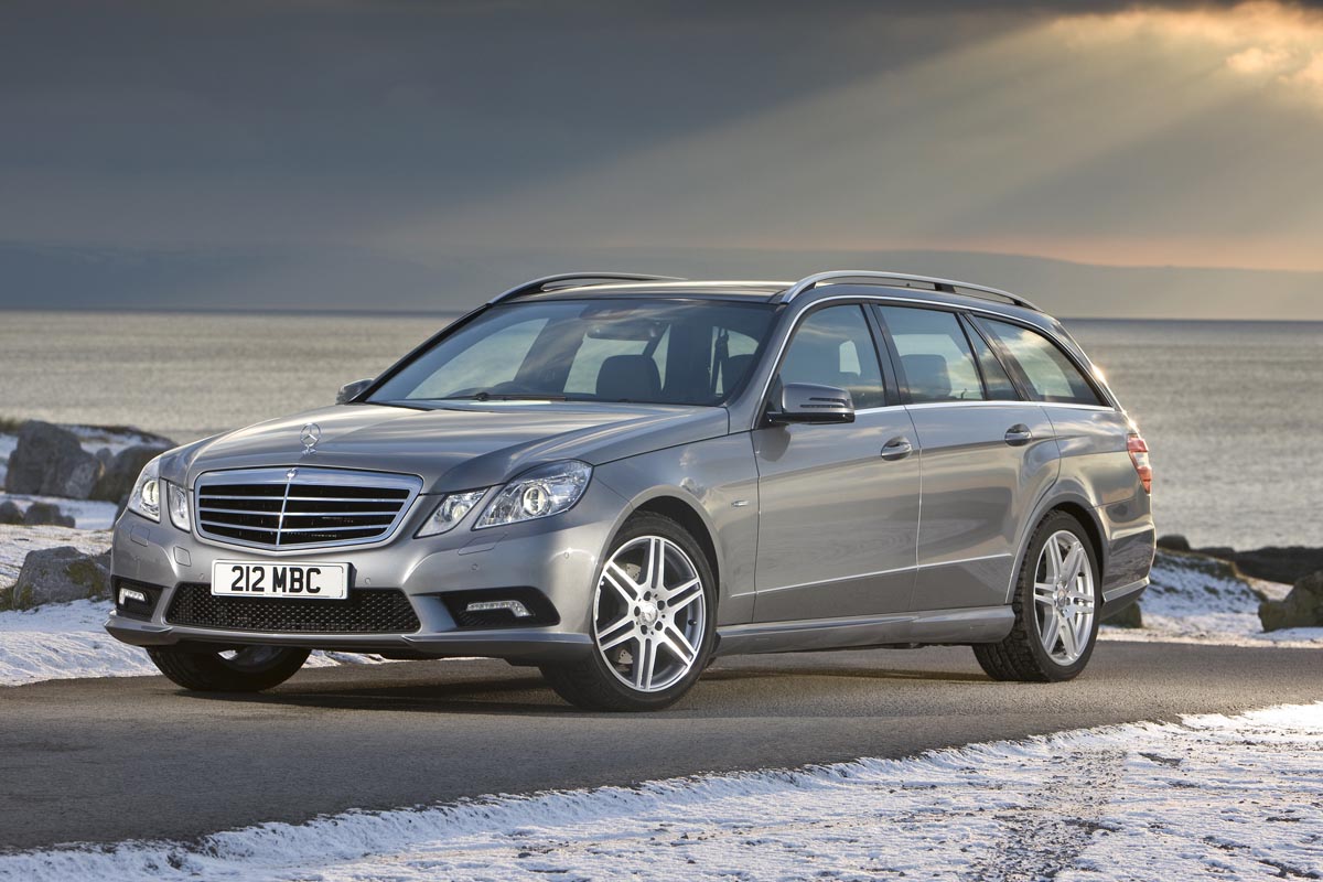 Mercedes E-Class estate front static