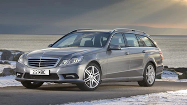 Mercedes E-Class estate front static