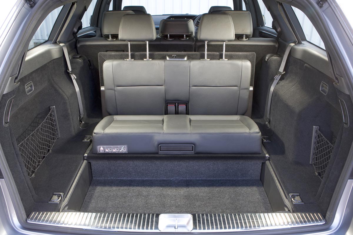 Mercedes E-Class estate boot seats