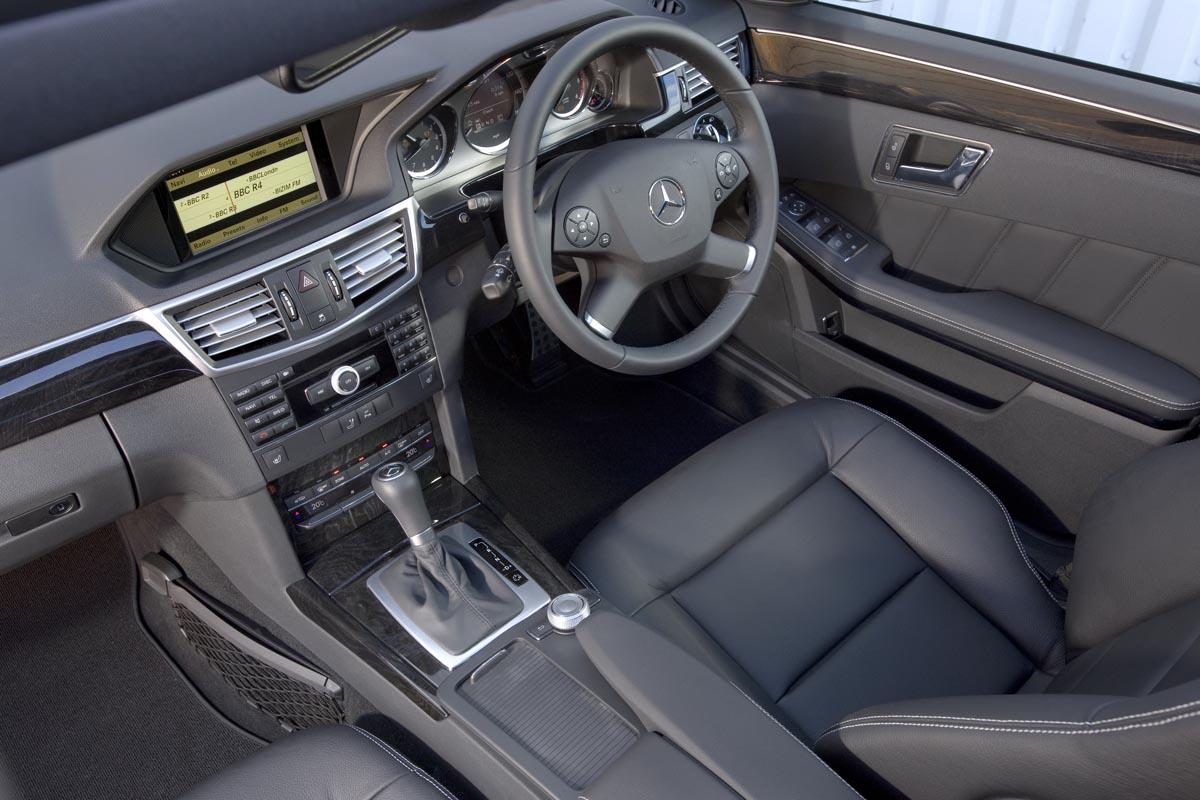 Mercedes E-Class estate cabin