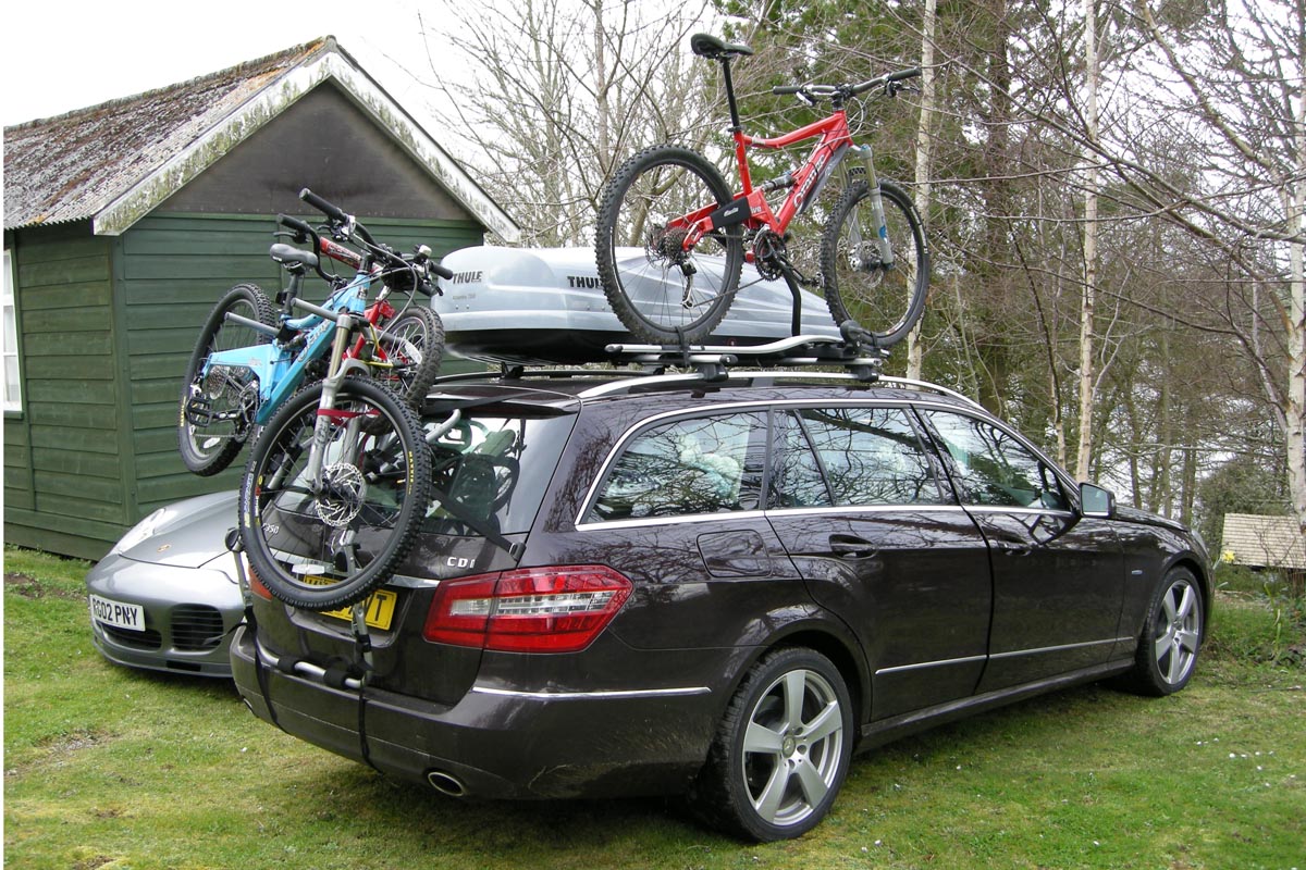 Mercedes E-Class estate in Devon
