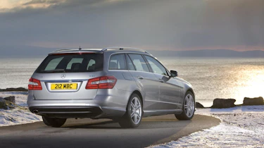 Mercedes E-Class estate pretty rear static