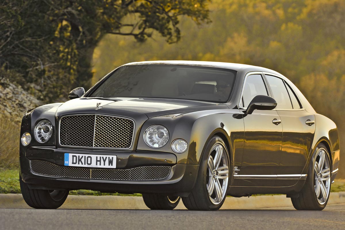 Bentley Mulsanne front tracking low