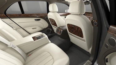 Bentley Mulsanne rear interior