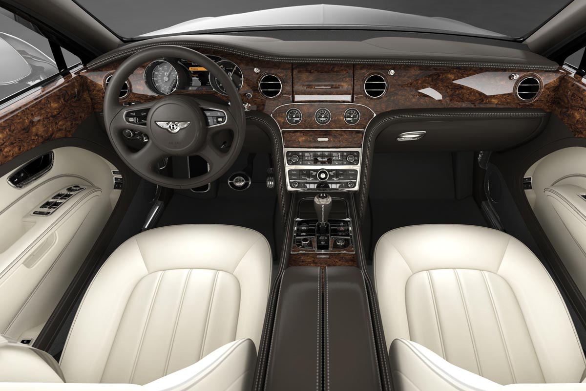 Bentley Mulsanne front cabin