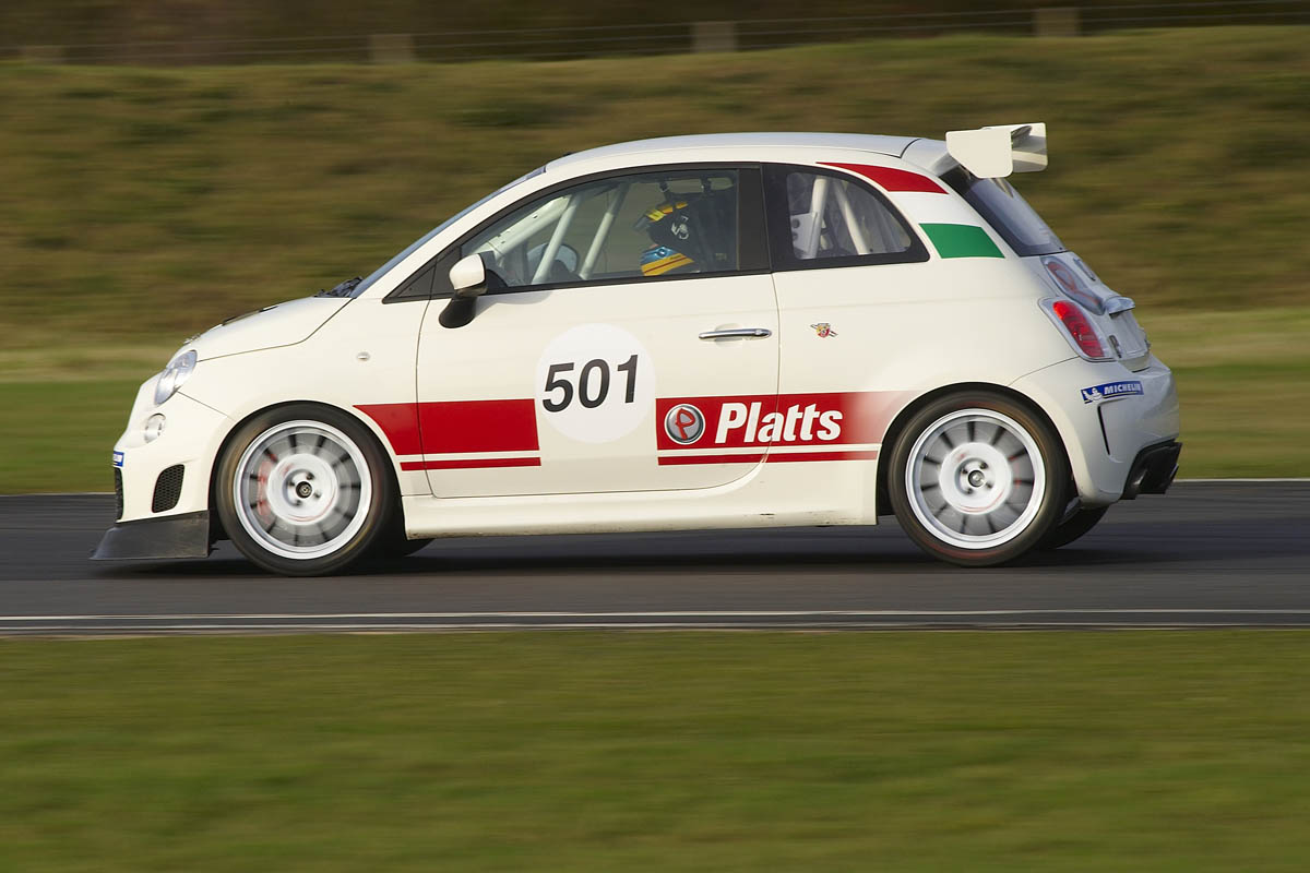 Abarth 500 Trofeo racing car