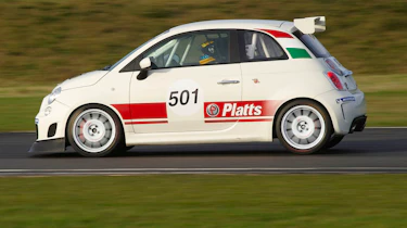 Abarth 500 Trofeo racing car