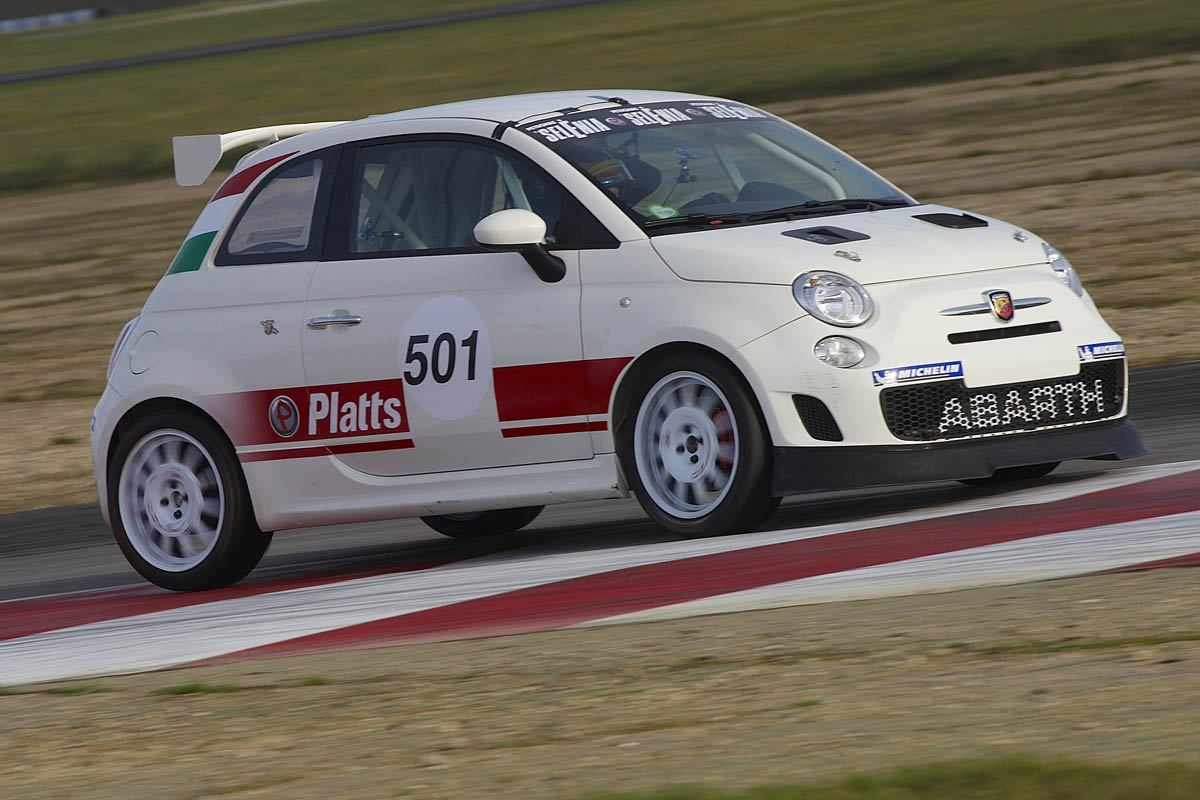 Abarth 500 Trofeo racing car