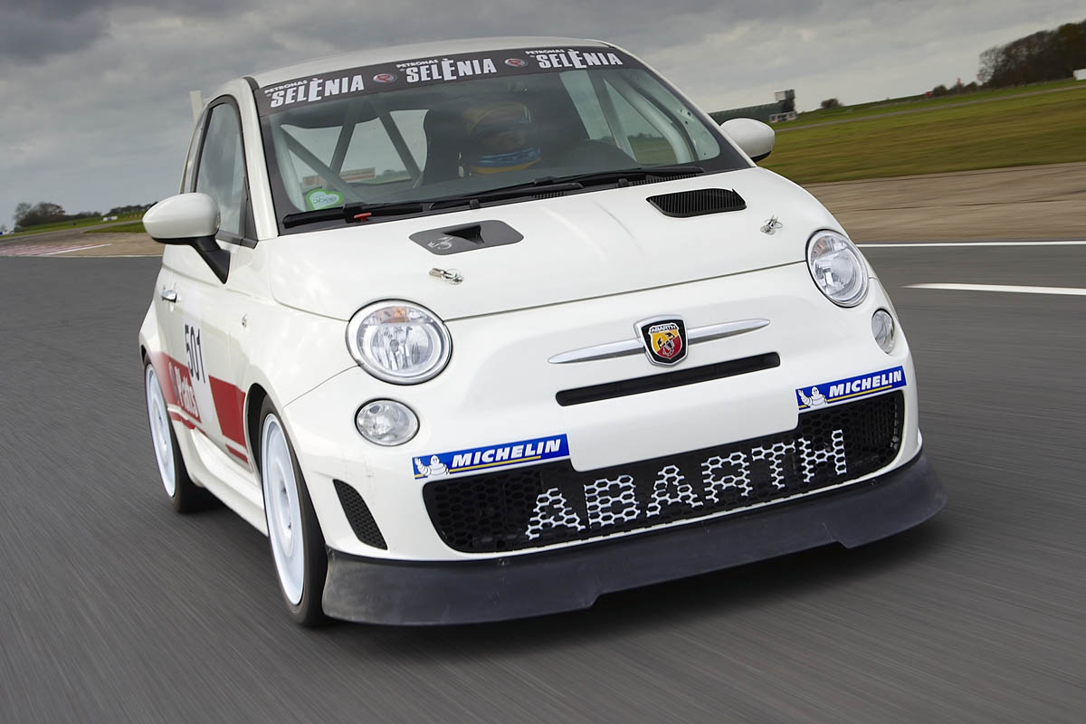 Abarth 500 Trofeo racing car