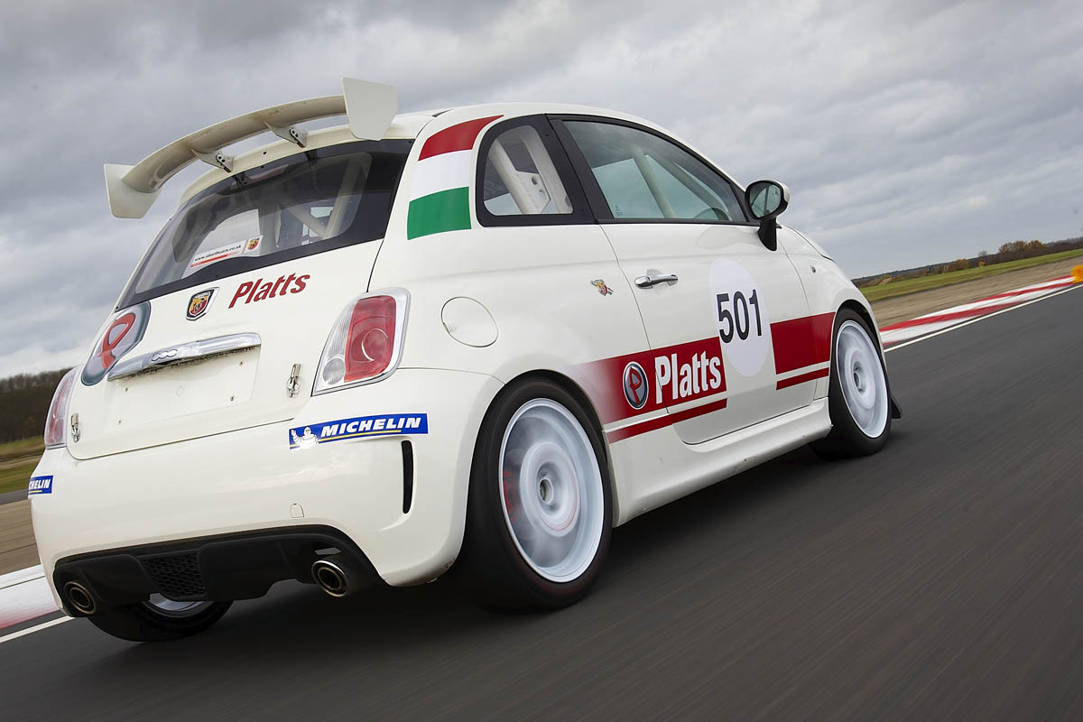 Abarth 500 Trofeo racing car