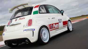 Abarth 500 Trofeo racing car