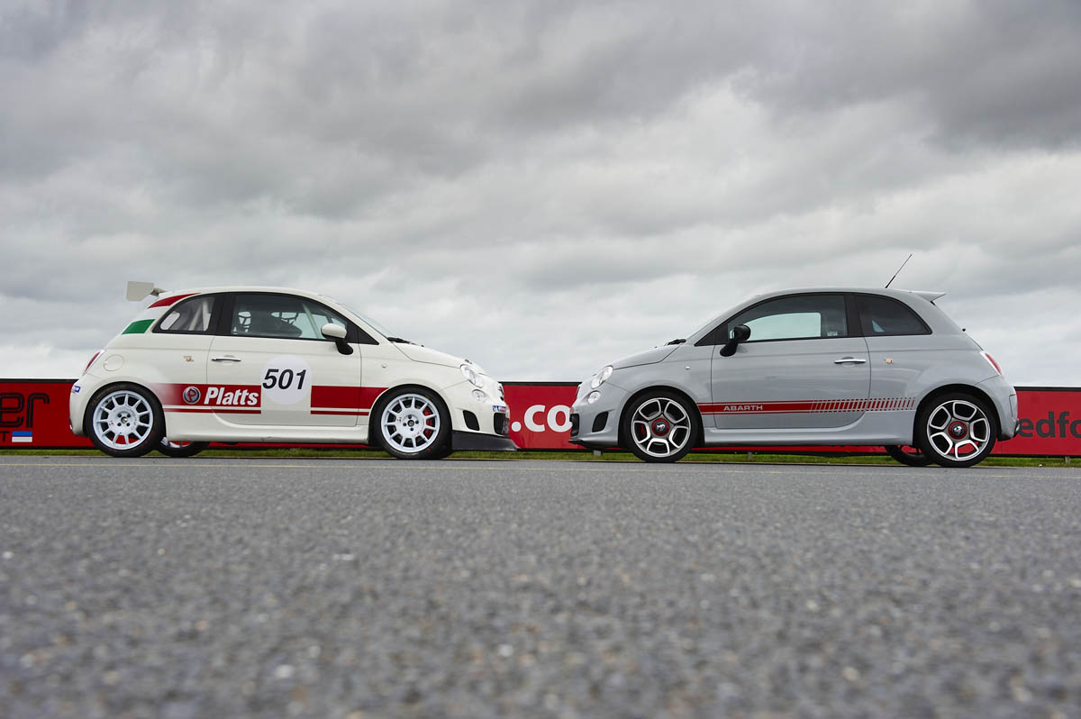 Abarth 500 Trofeo racing car