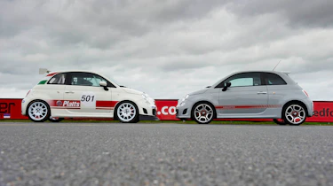 Abarth 500 Trofeo racing car