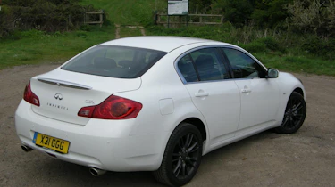 Infiniti G37x rear static