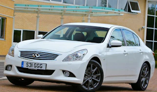 Infiniti G37x static with building