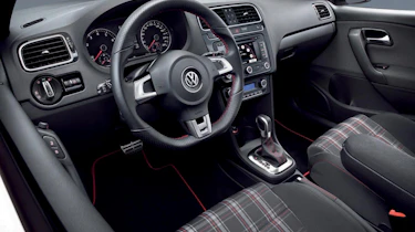 VW Polo GTI interior from side