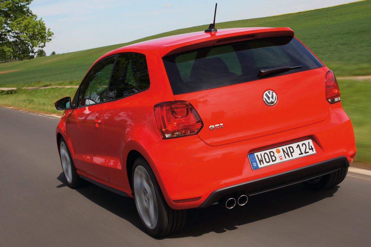 VW Polo GTI rear tracking