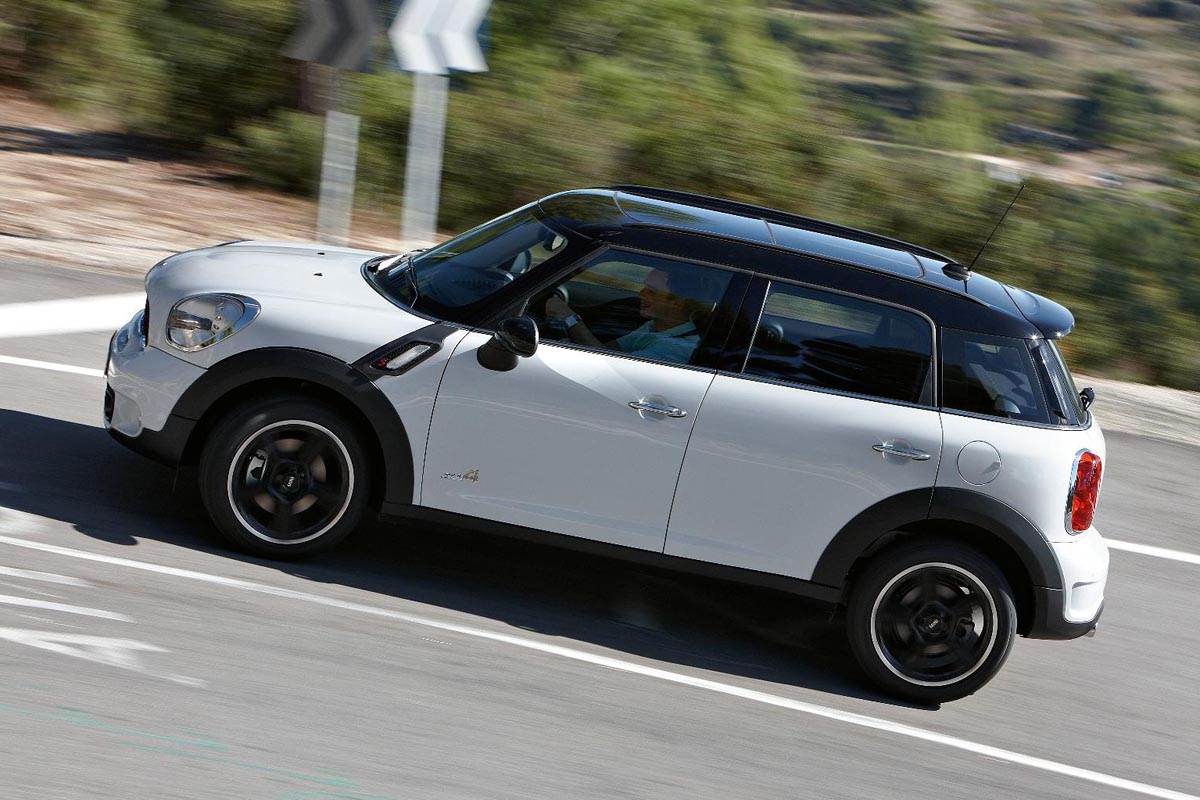 Mini Countryman panning