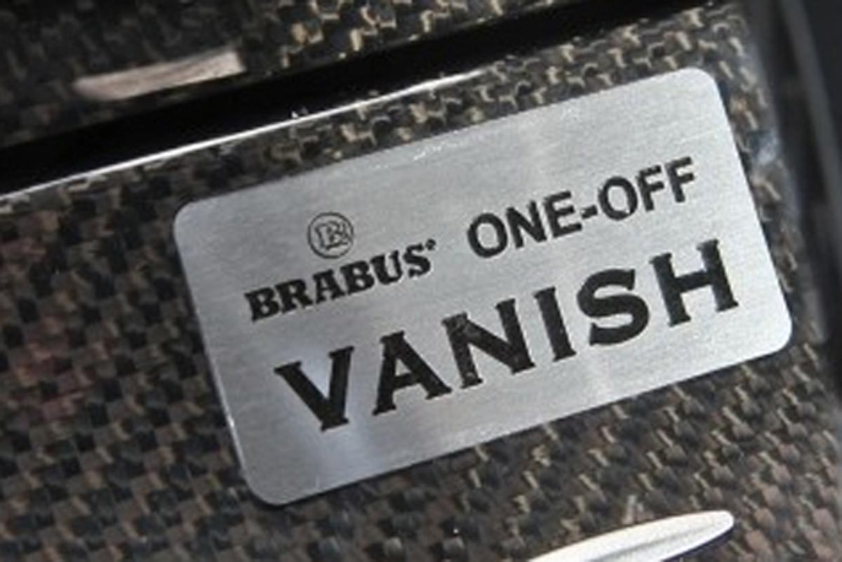 Brabus SL65 AMG Vanish badge