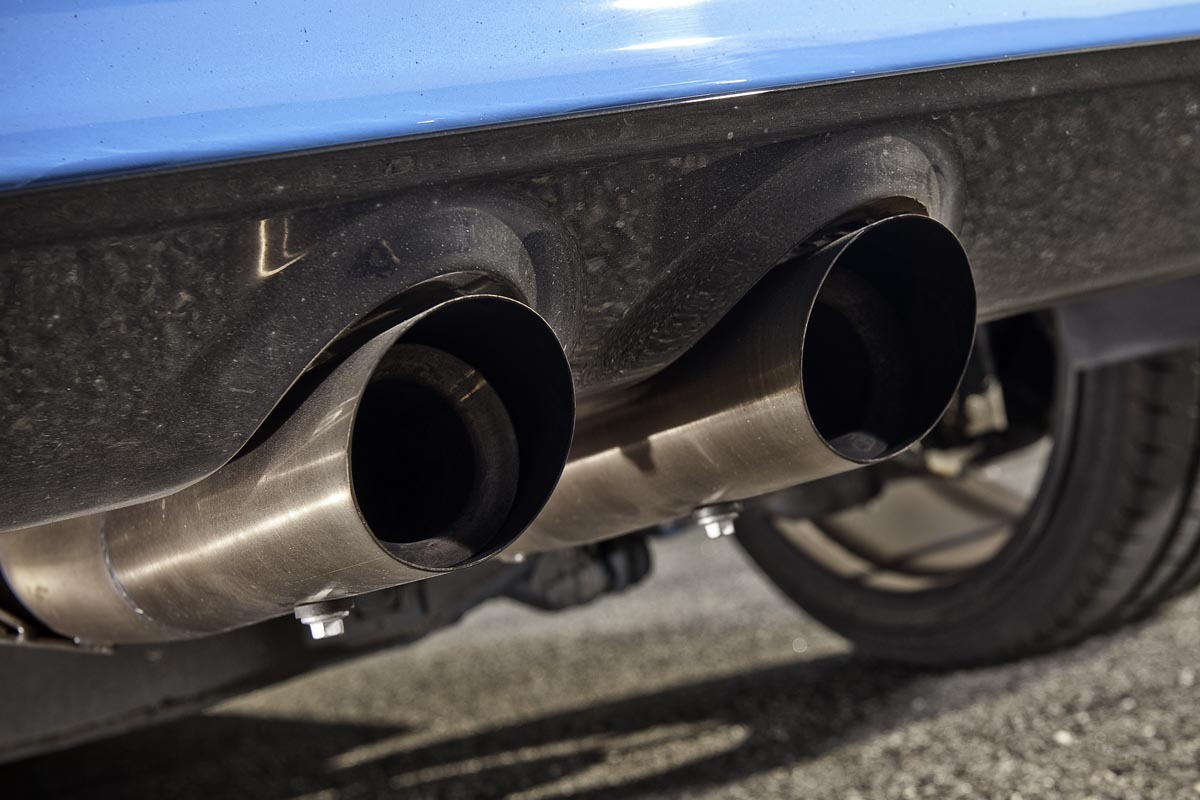 Volvo C30 Polestar exhaust