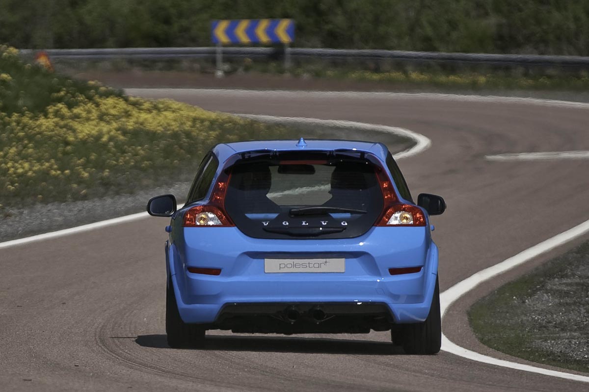 volvo C30 Polestar rear corner