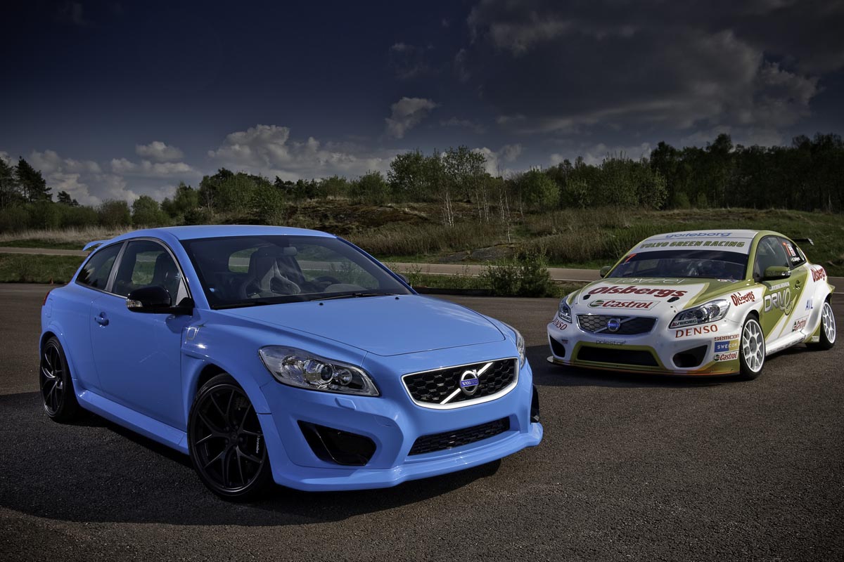 volvo C30 Polestar with touring car