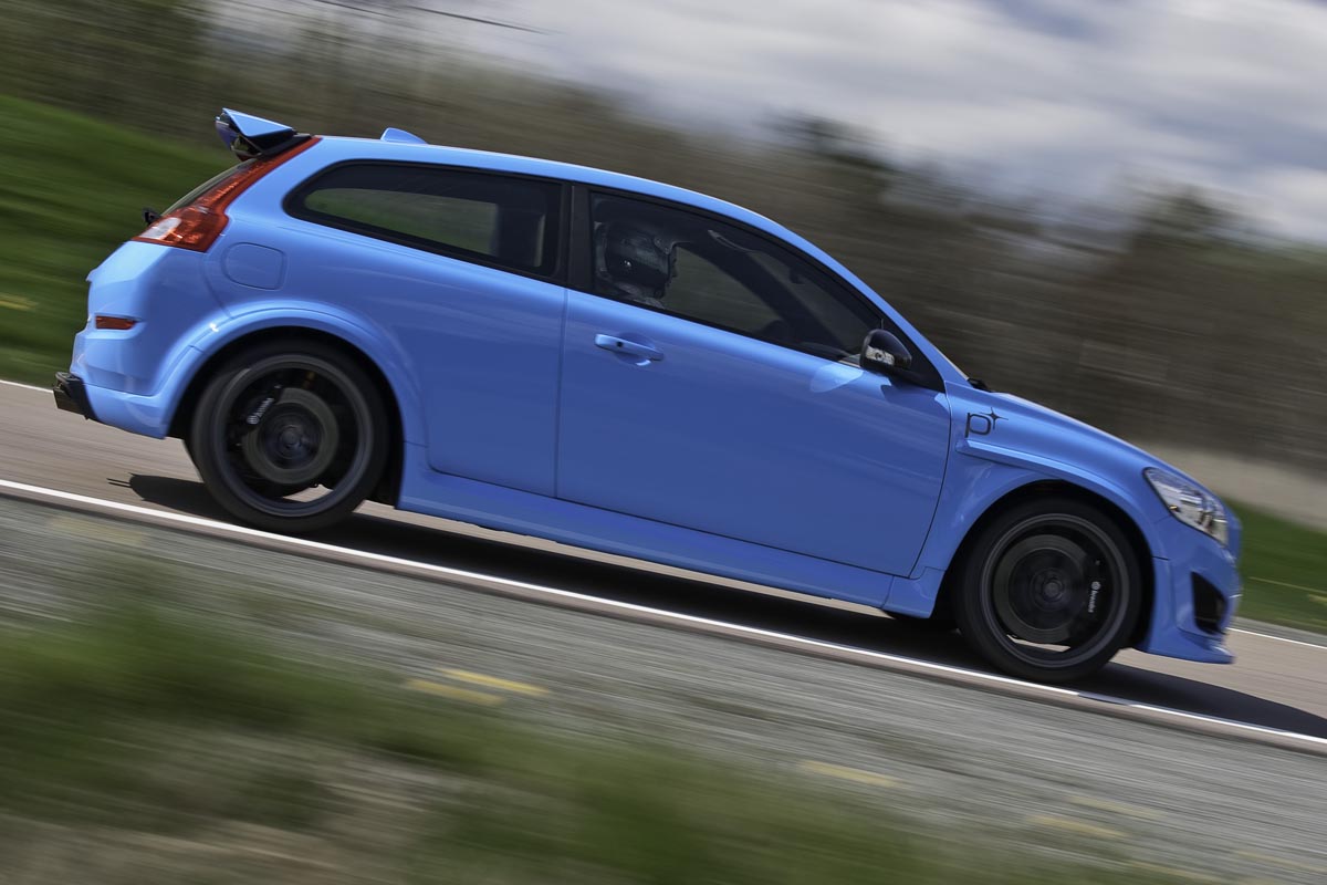 volvo C30 Polestar panning