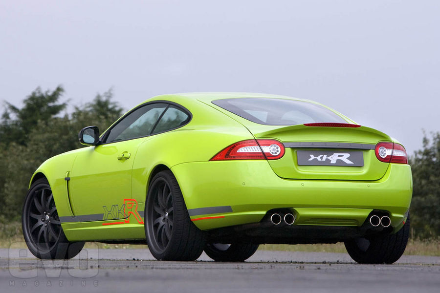 Jaguar XKR rear