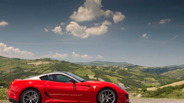 Ferrari 599 GTO profile