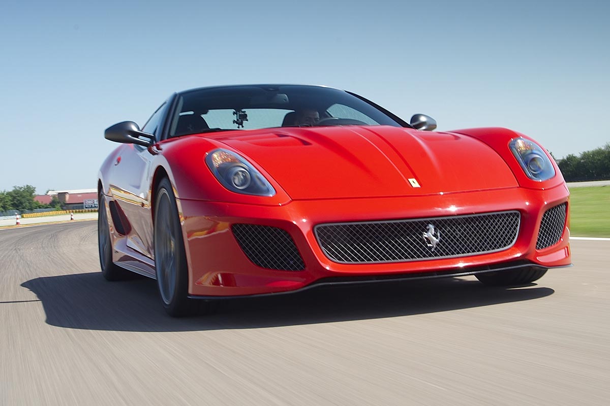 Ferrari 599 GTO front tracking