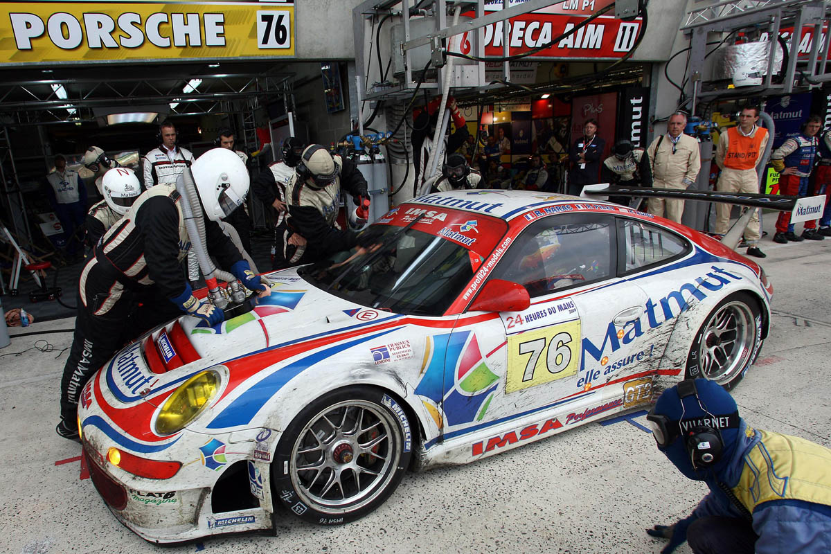 Porsche 911 GT3 at Le Mans