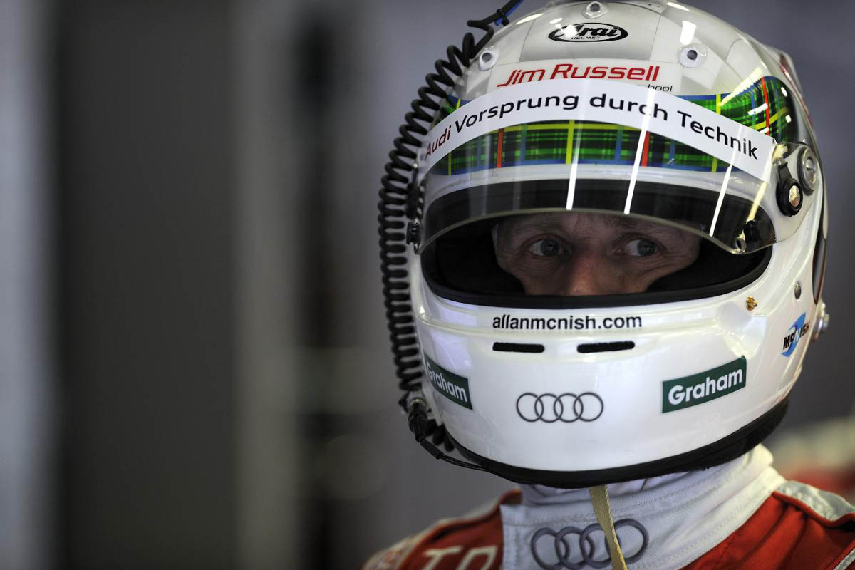 Audi Le Mans driver Allan McNish