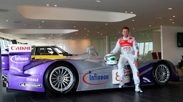 Audi's Allan Mcnish at Le Mans 24 hours