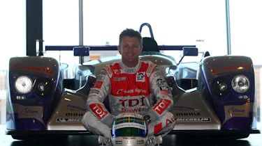 Audi's Allan Mcnish at Le Mans 24 hours