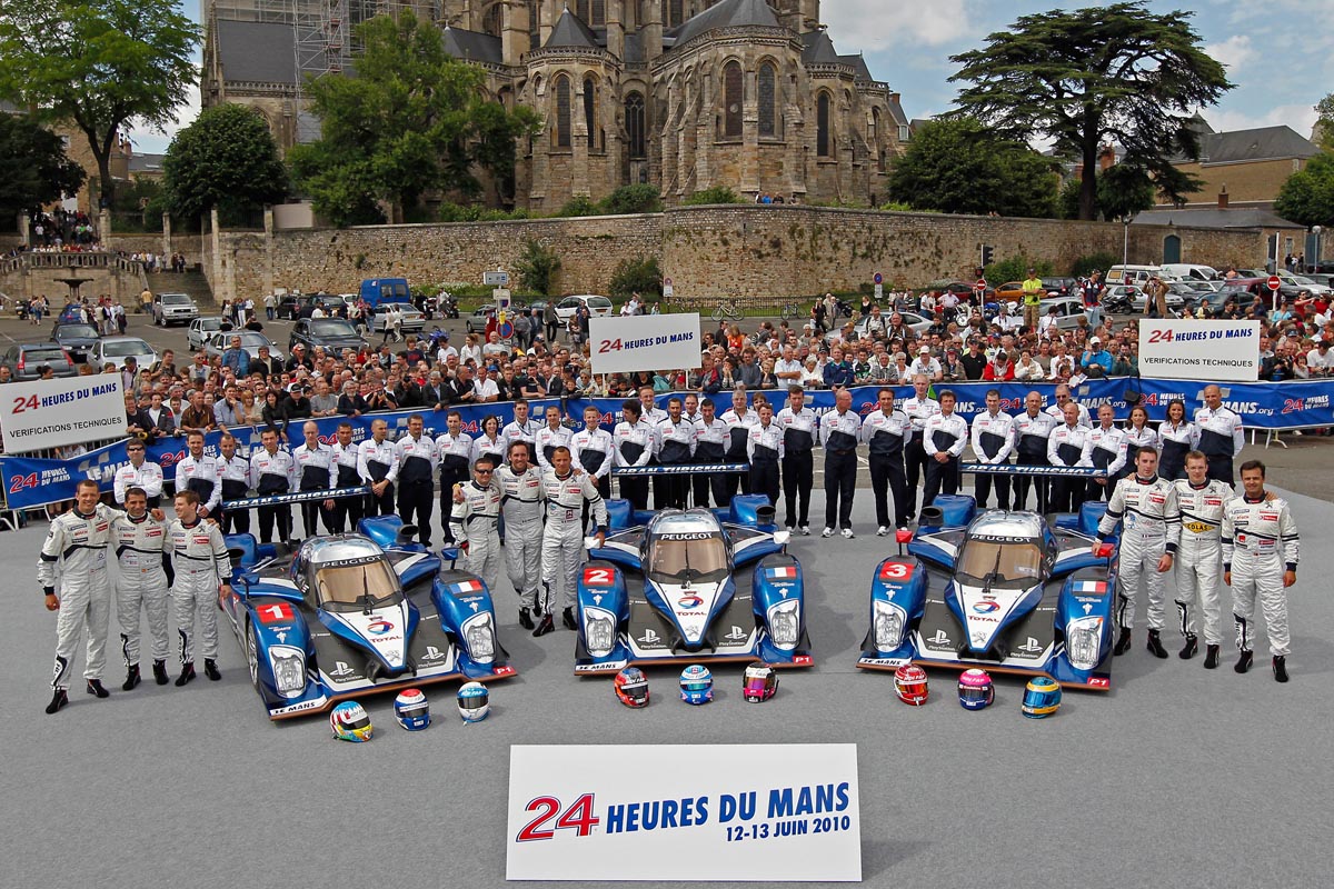 Peugeot 908 HDi FAP Le Mans group