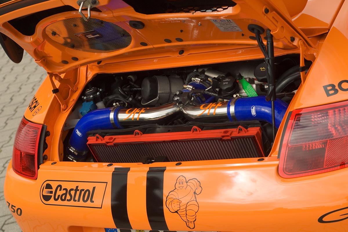 9ff GTurbo GT3 RS engine