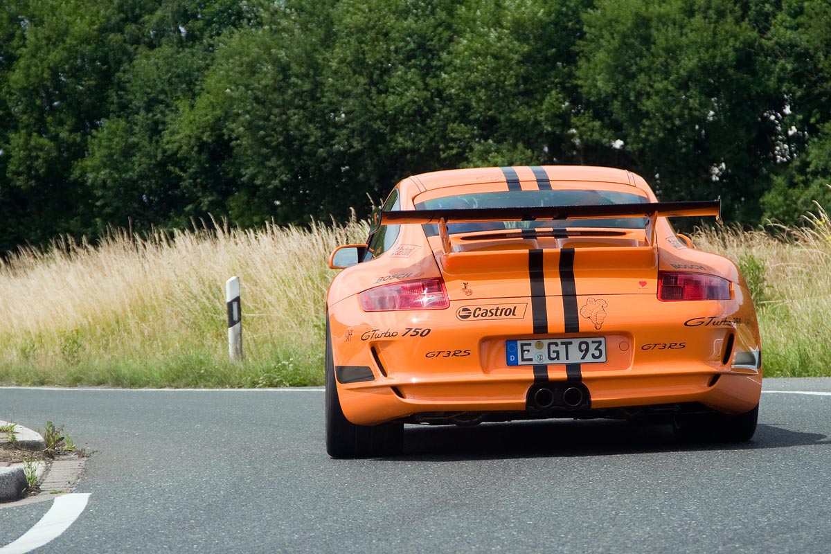 9ff GTurbo GT3 RS rear corner