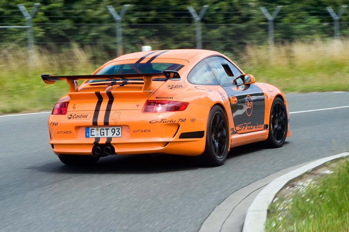 9ff GTurbo GT3 RS low rear corner