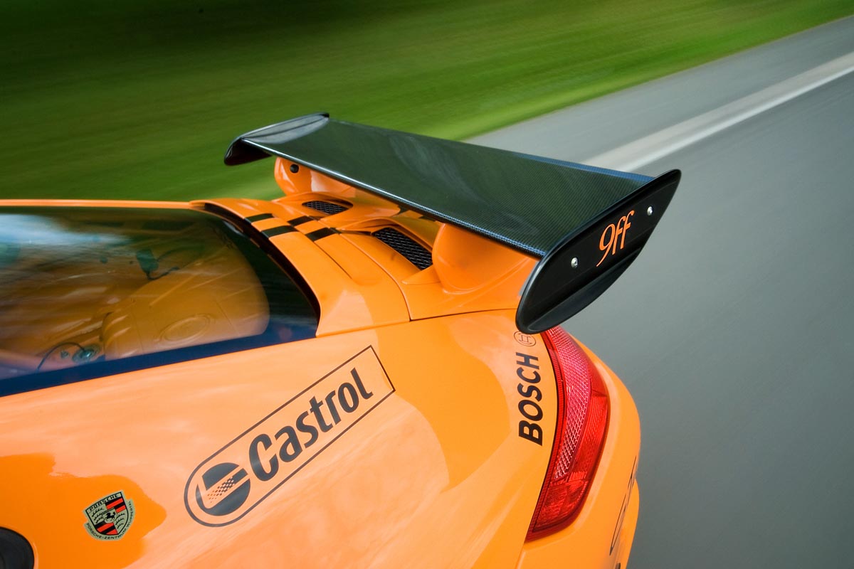 9ff GTurbo GT3 RS tail bolt on