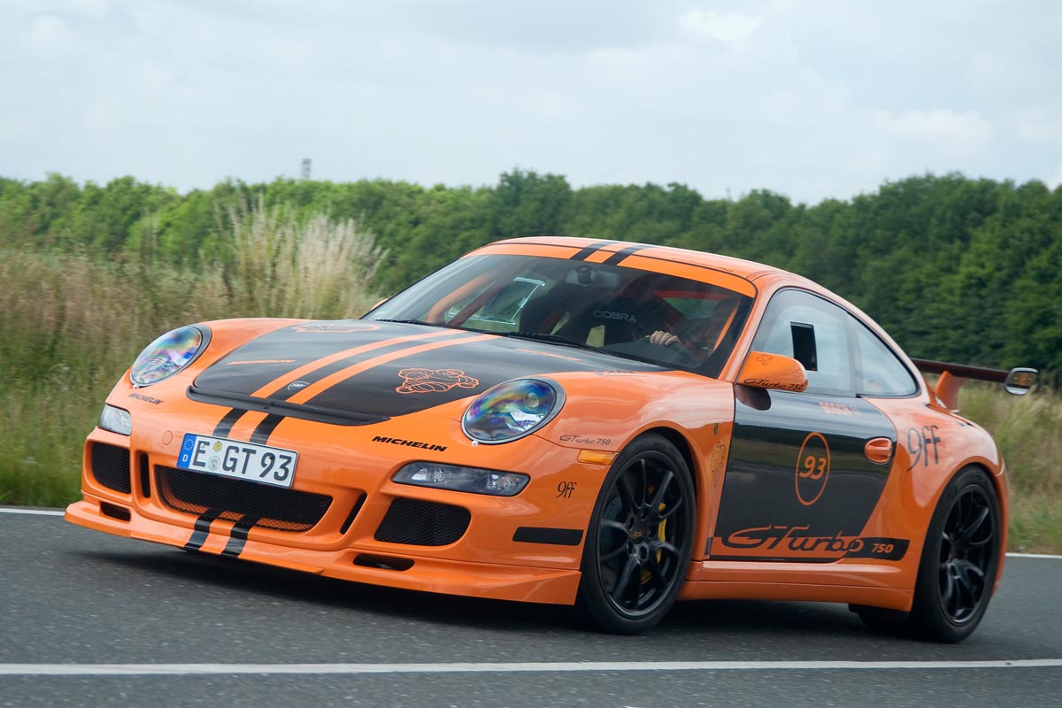 9ff GTurbo GT3 RS tracking