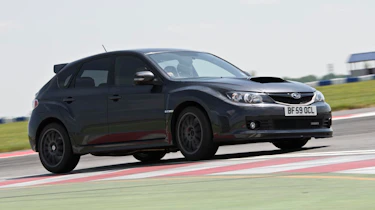 Subaru Impreza Cosworth CS400 cornering