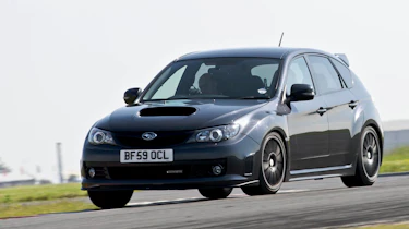 Subaru Impreza Cosworth CS400 on track