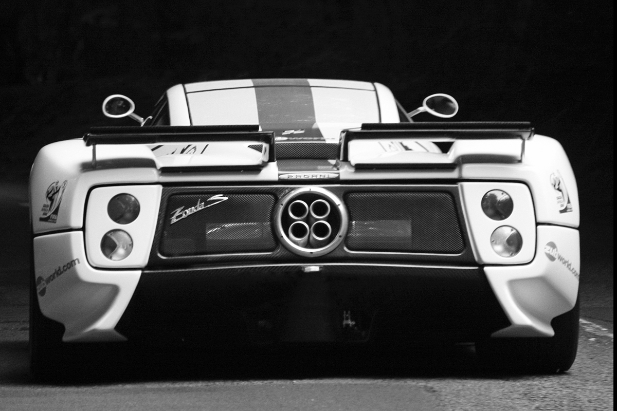 England Pagani Zonda supercar