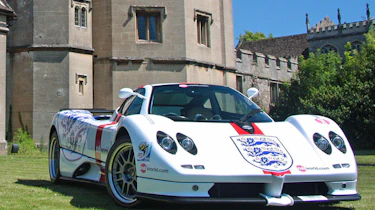 England Pagani Zonda supercar