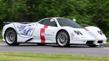 England Pagani Zonda supercar