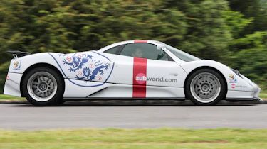 England Pagani Zonda supercar