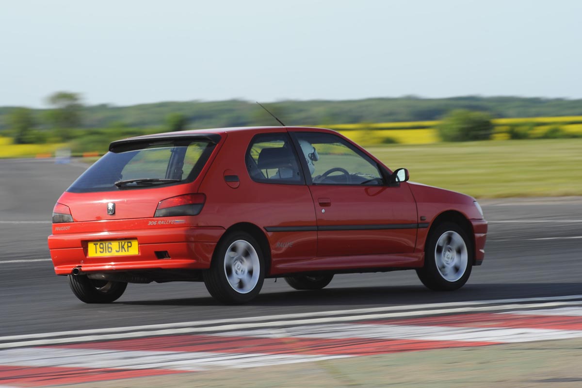 evo dunlop track competition 306 rear