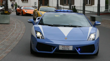 Lamborghini supercar road trip