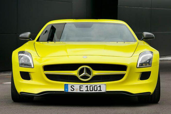 Electric Mercedes-Benz SLS AMG